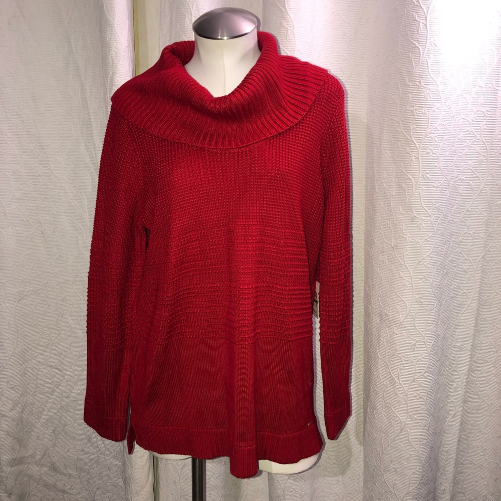 Calvin Klein red sweater